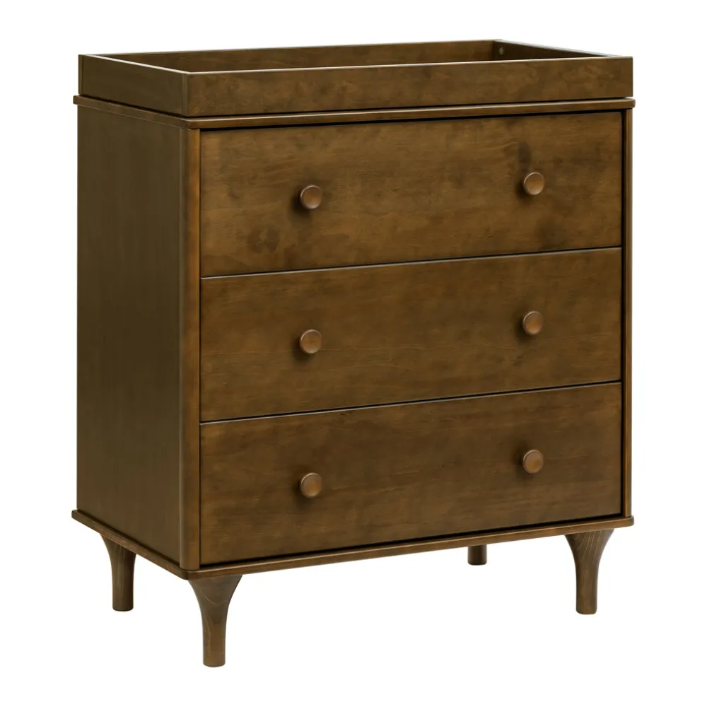 Lolly 3-Drawer Compact Changer Dresser with Removable Changing Tray (34")