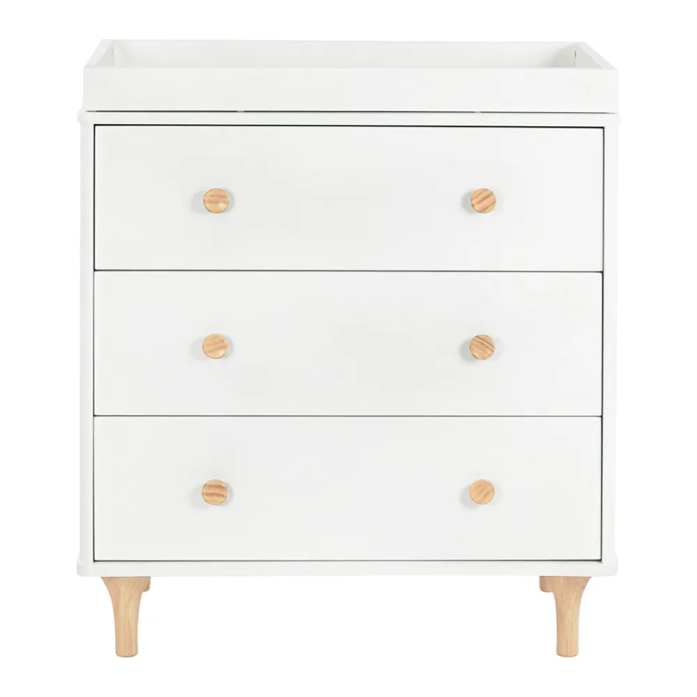 Lolly 3-Drawer Compact Changer Dresser with Removable Changing Tray (34")