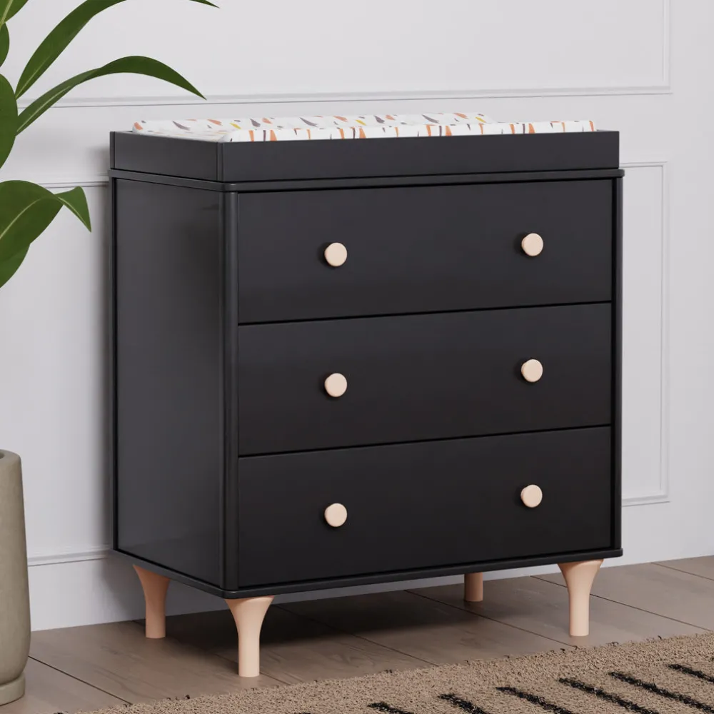 Lolly 3-Drawer Compact Changer Dresser with Removable Changing Tray (34")