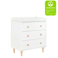 Lolly 3-Drawer Compact Changer Dresser with Removable Changing Tray (34
