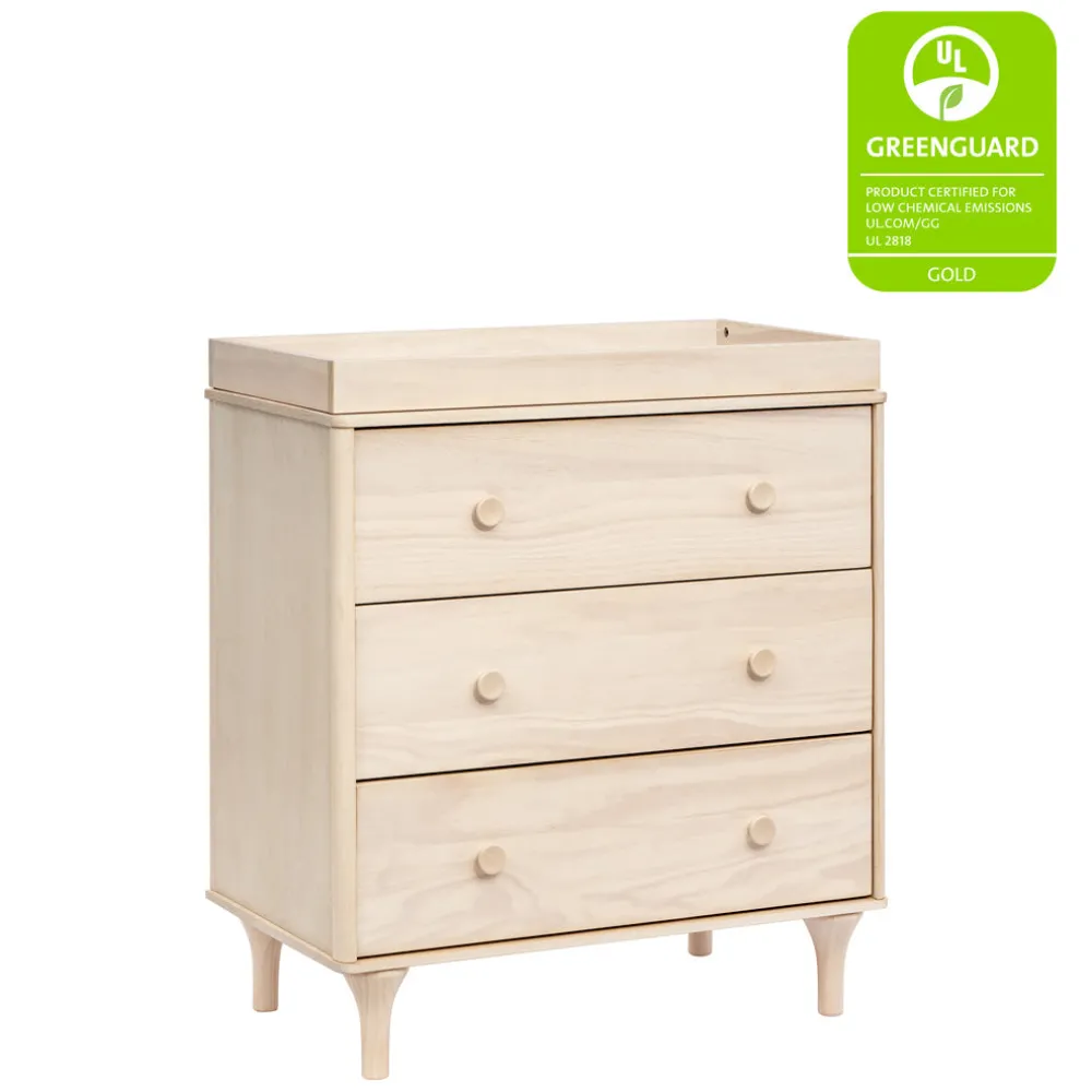 Lolly 3-Drawer Compact Changer Dresser with Removable Changing Tray (34")