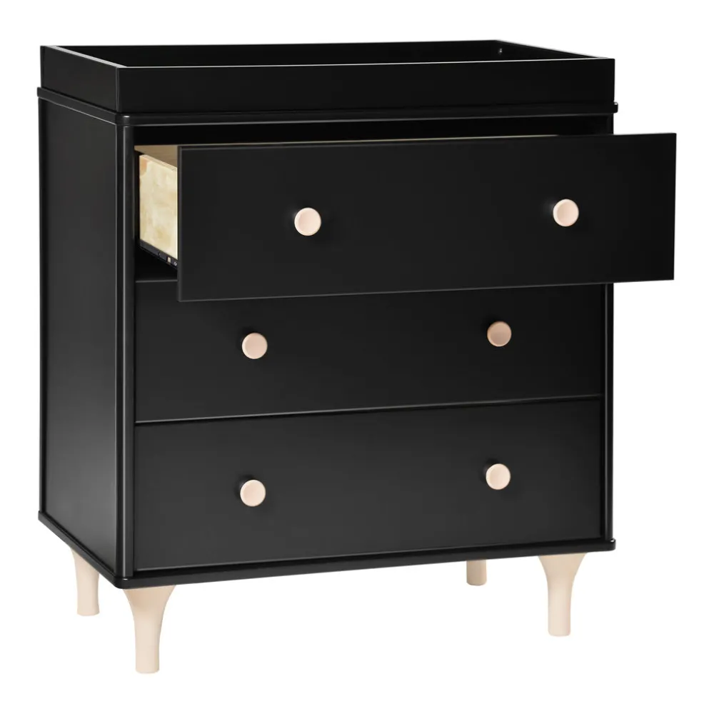 Lolly 3-Drawer Compact Changer Dresser with Removable Changing Tray (34")