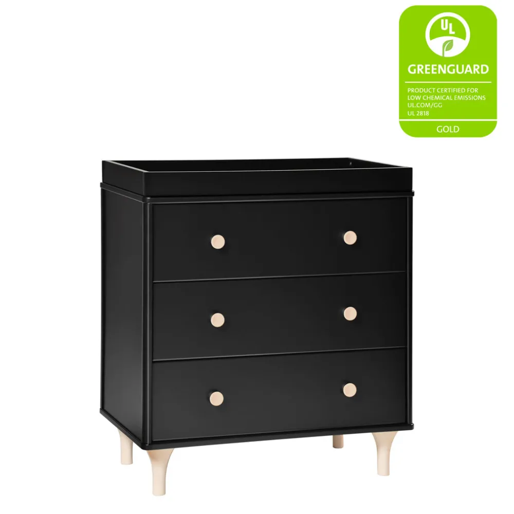 Lolly 3-Drawer Compact Changer Dresser with Removable Changing Tray (34")
