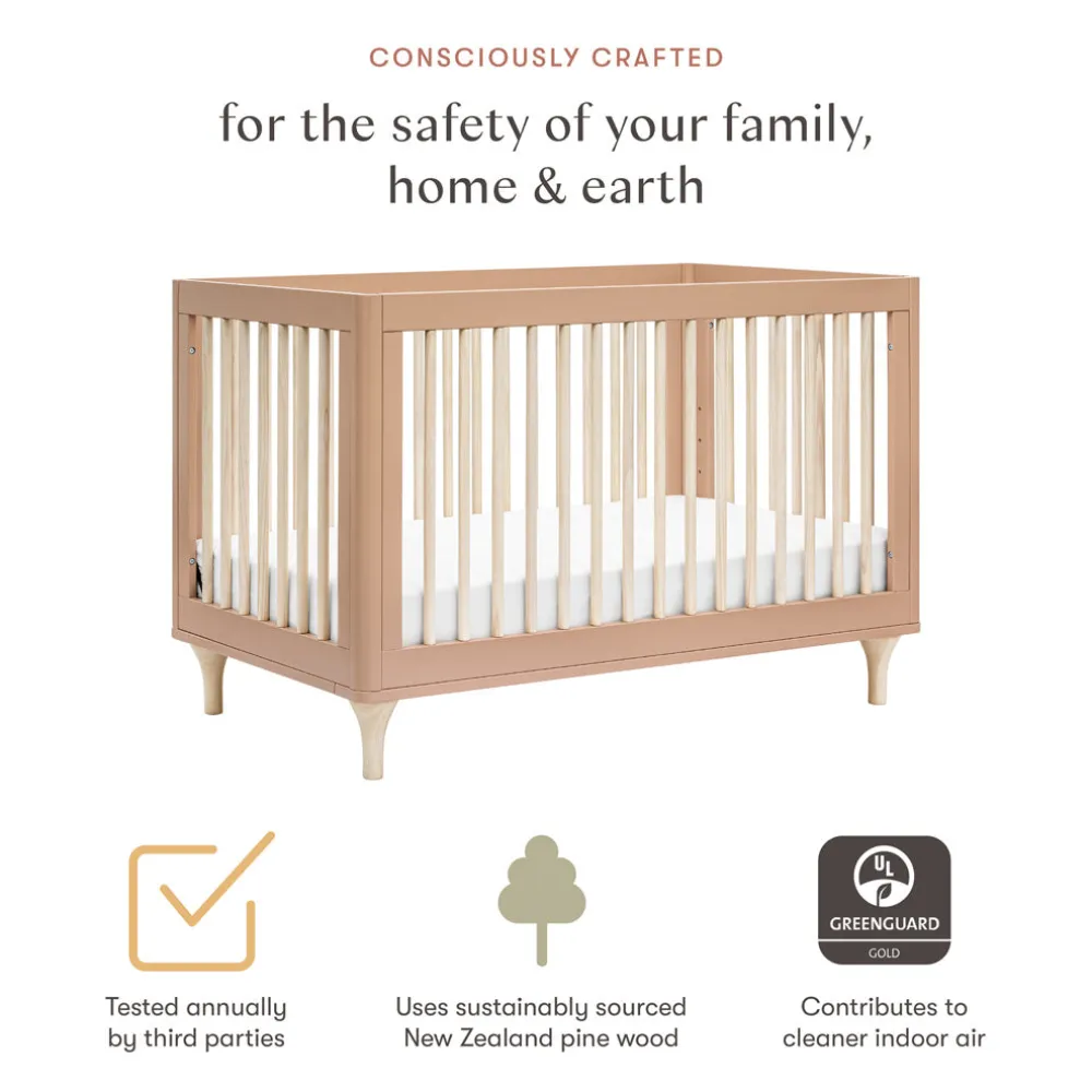 Lolly 3-in-1 Convertible Crib + Toddler Bed Conversion Kit
