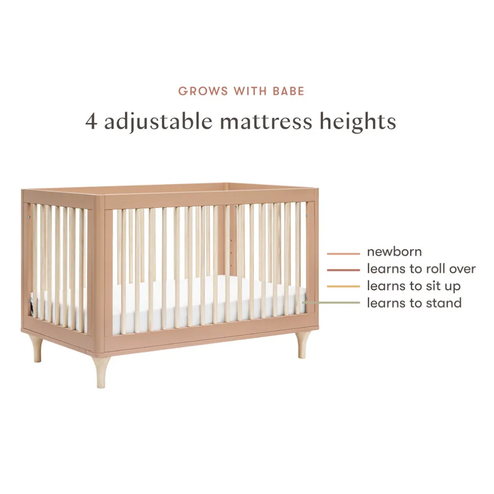 Lolly 3-in-1 Convertible Crib + Toddler Bed Conversion Kit