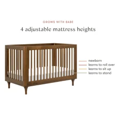 Lolly 3-in-1 Convertible Crib + Toddler Bed Conversion Kit