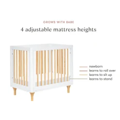 Lolly 4-in-1 Convertible Mini Crib