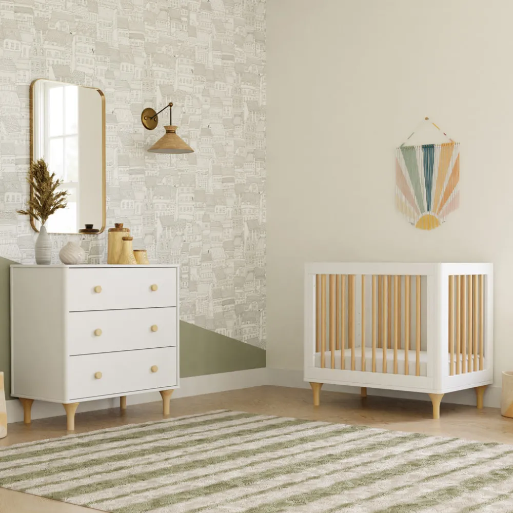 Lolly 4-in-1 Convertible Mini Crib