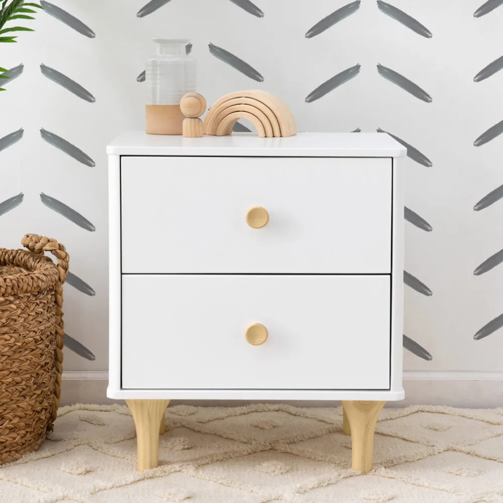 Lolly Nightstand With USB Port