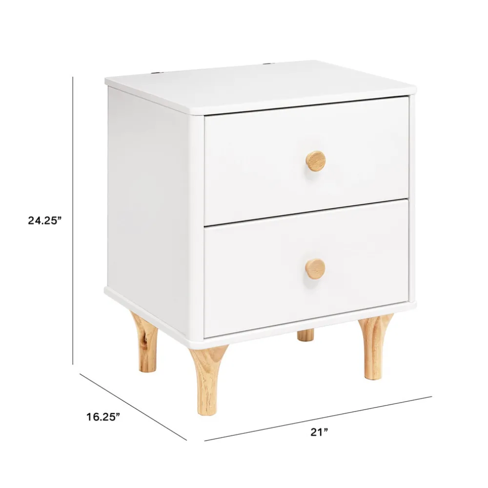 Lolly Nightstand With USB Port