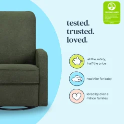 Lucas Pillowback Swivel Recliner