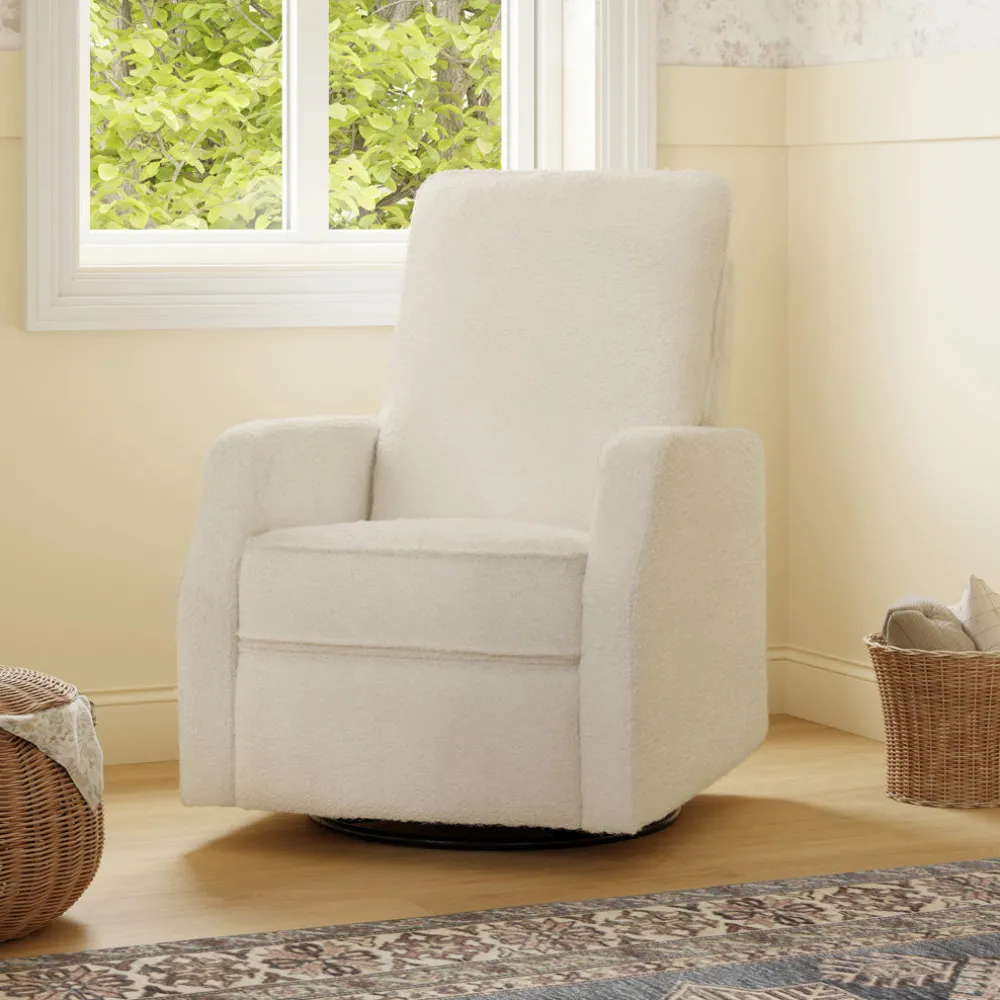 Lucas Pillowback Swivel Recliner