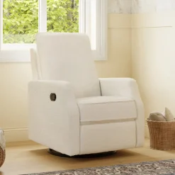 Lucas Pillowback Swivel Recliner