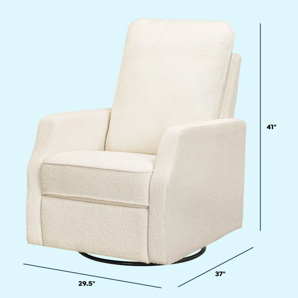 Lucas Pillowback Swivel Recliner