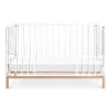 Luma Crib in Acrylic and Rose Gold