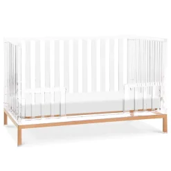 Luma Crib in Acrylic and Rose Gold