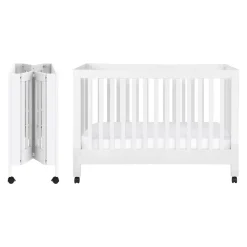 Maki Portable Folding Crib + Conversion Kit