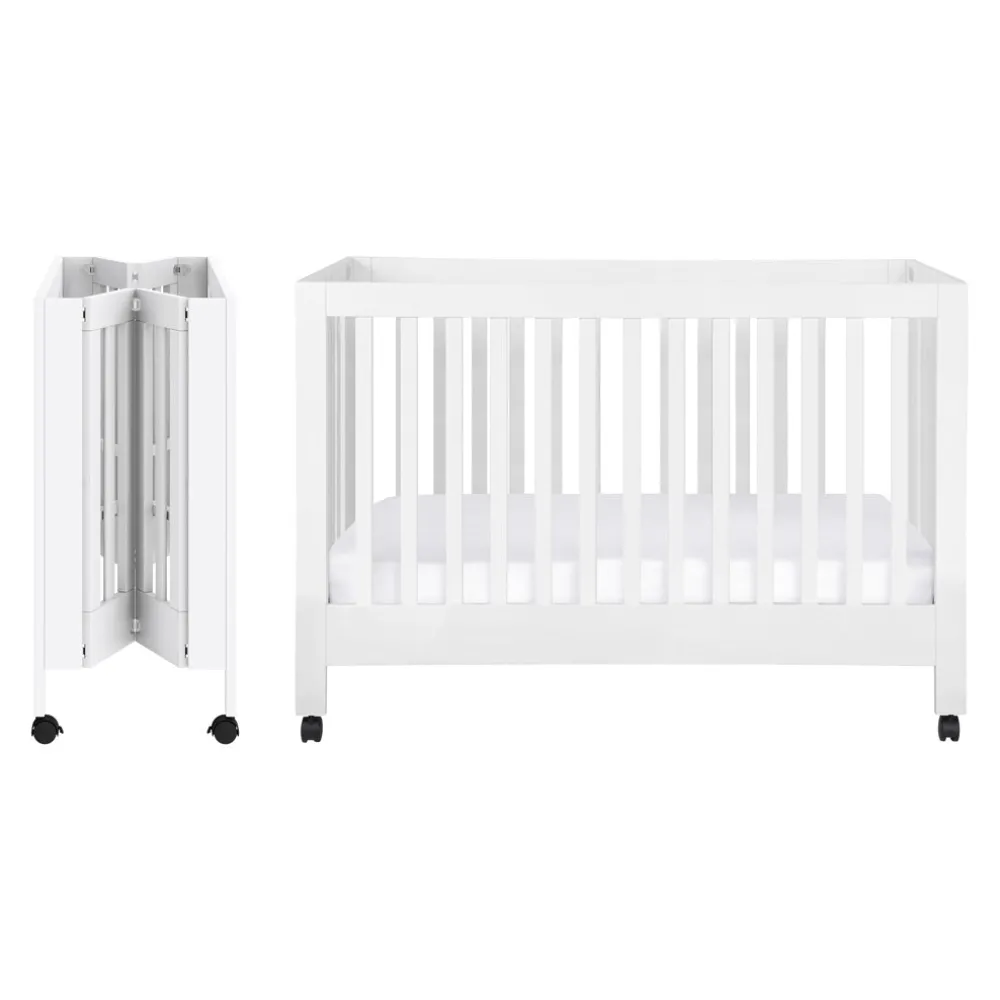 Maki Portable Folding Crib + Conversion Kit