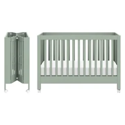 Maki Portable Folding Crib + Conversion Kit