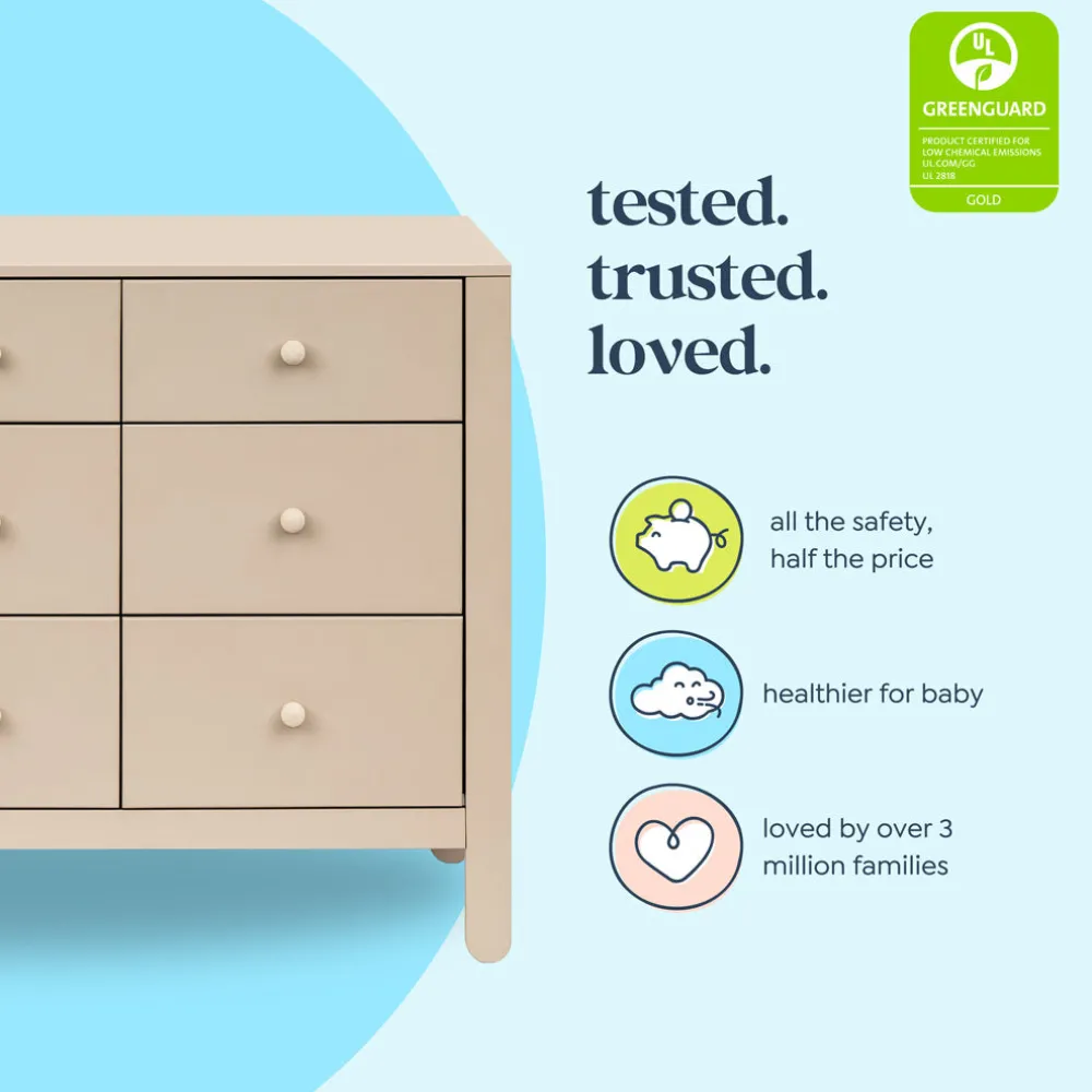 Marisol 6-Drawer Dresser