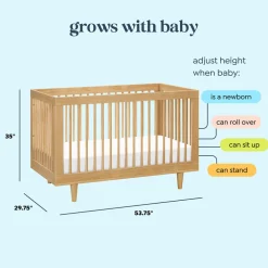 Marley 3-in-1 Convertible Crib