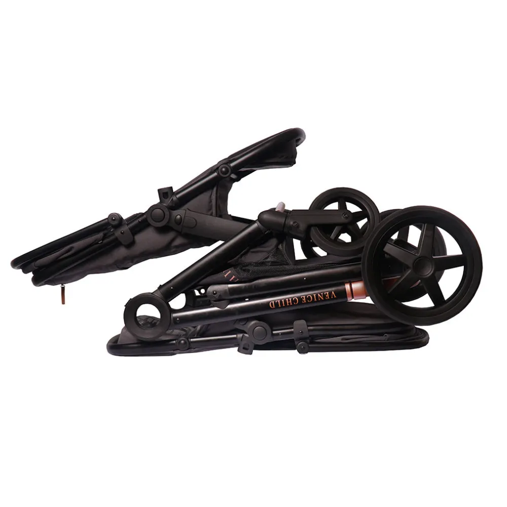 Maverick Single to Double Stroller With Toddler Seat