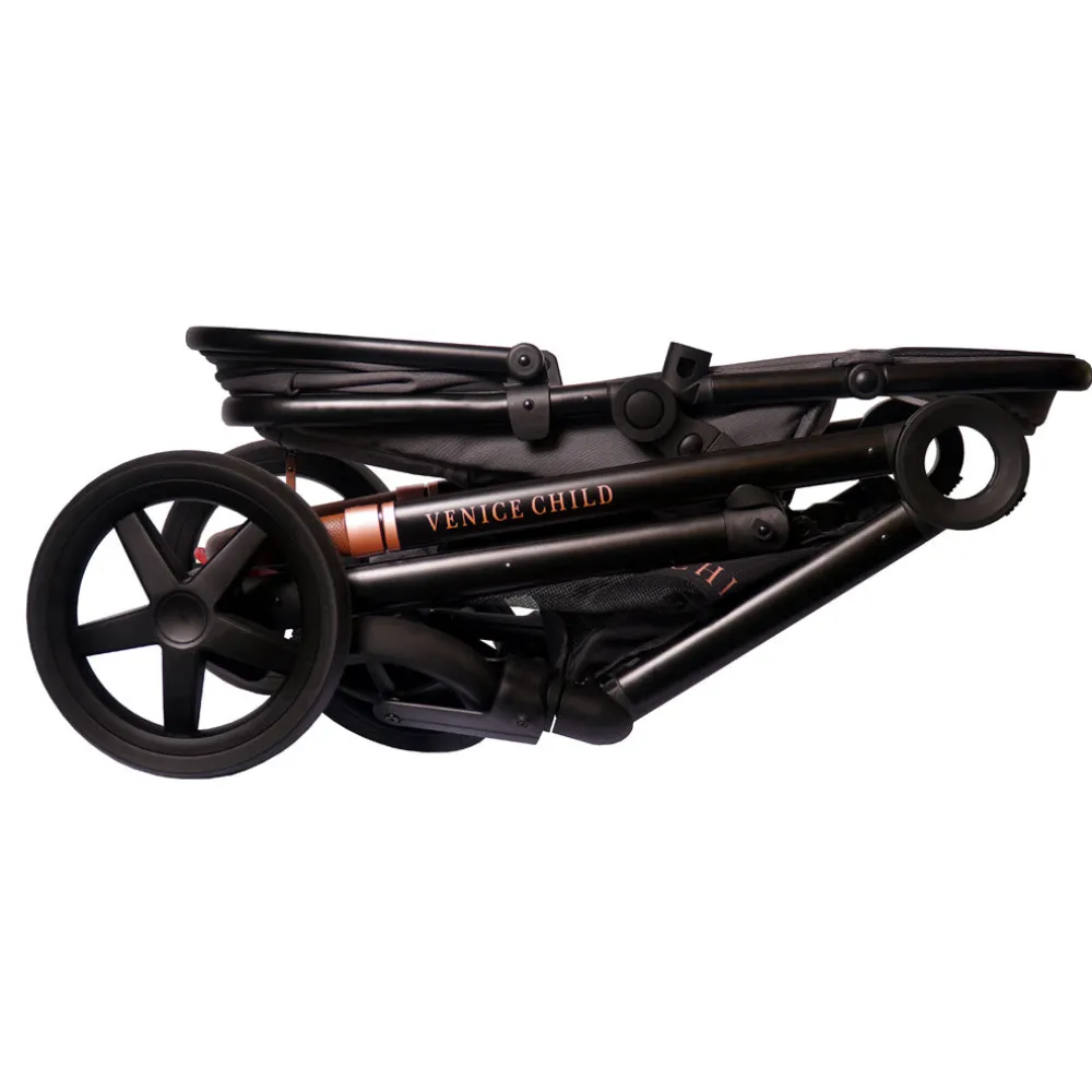 Maverick Single to Double Stroller With Toddler Seat