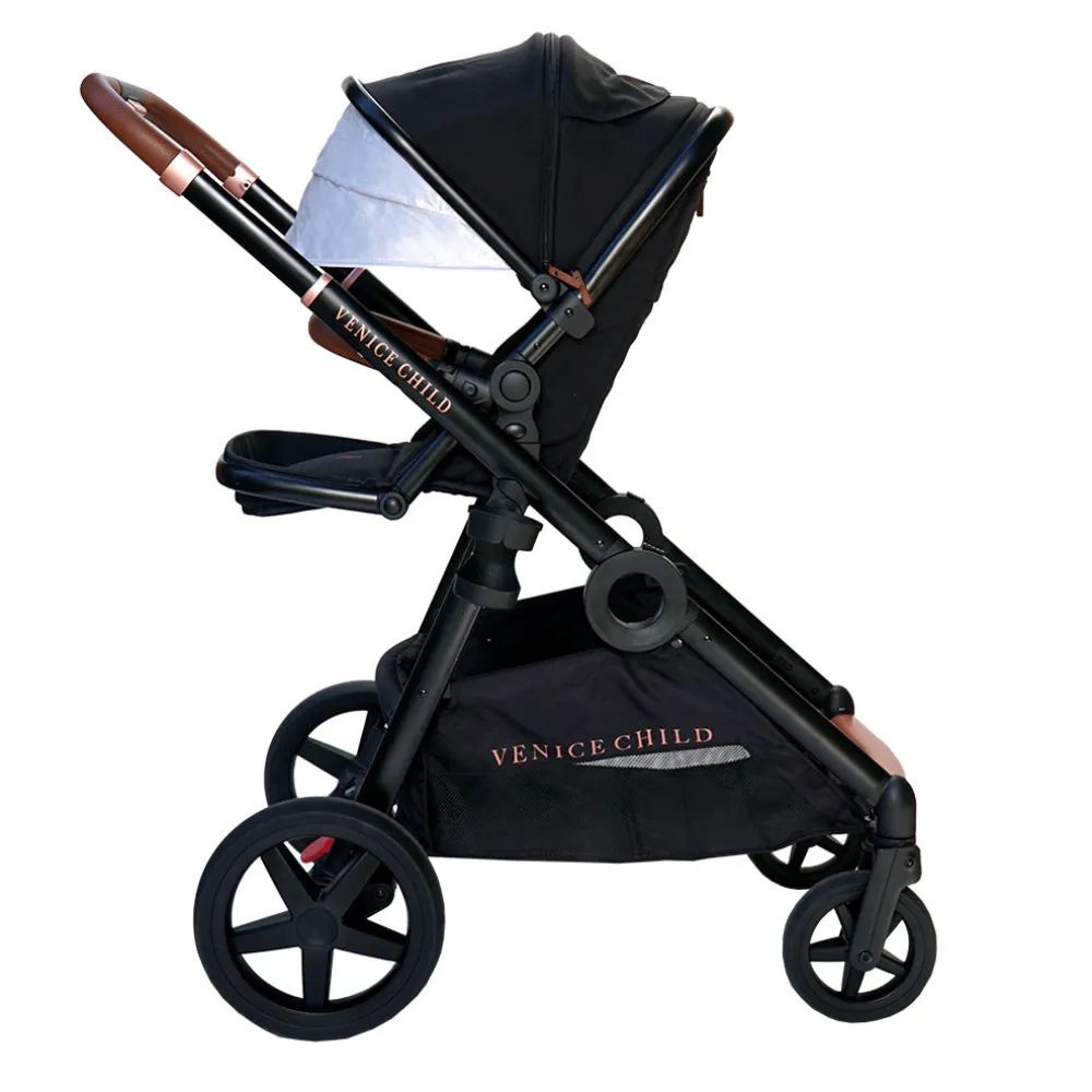 Maverick Single to Double Stroller With Toddler Seat