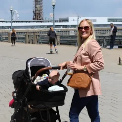 Maverick Single to Double Stroller With Toddler Seat