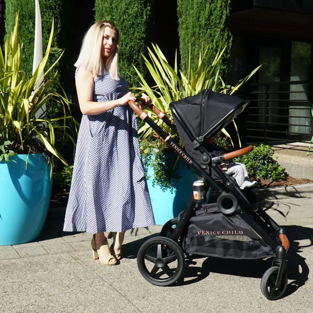 Maverick Single to Double Stroller With Toddler Seat