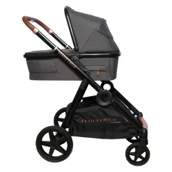Maverick Single To Double Stroller With Bassinet and Toddler Seat