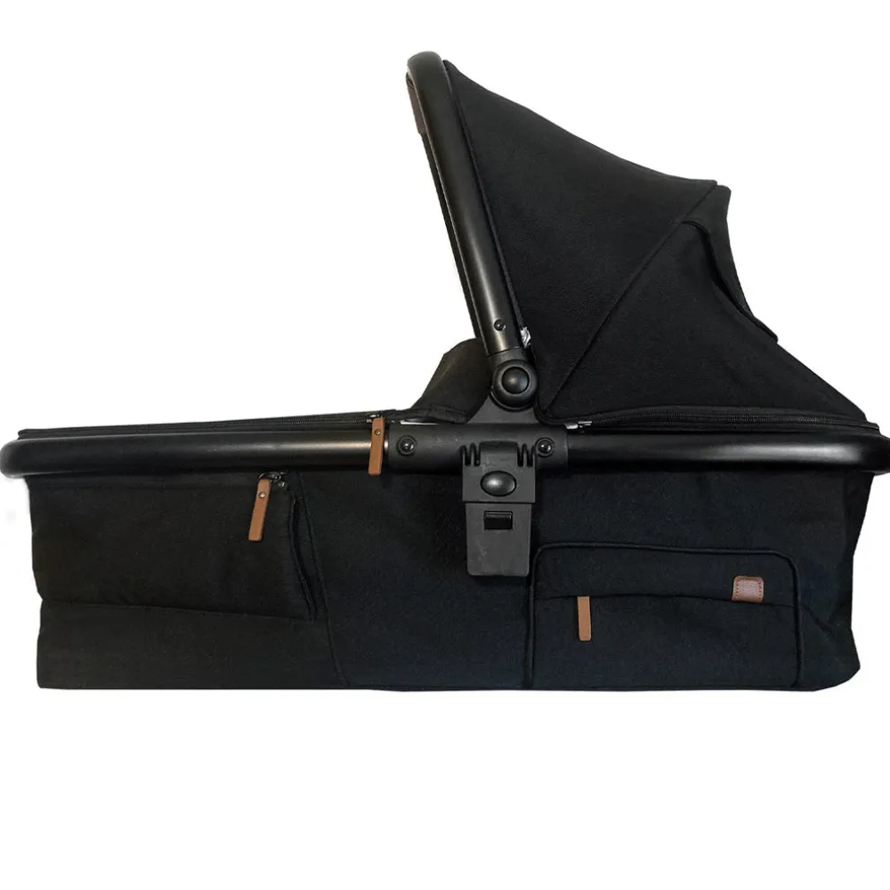 Maverick Single To Double Stroller With Bassinet and Toddler Seat