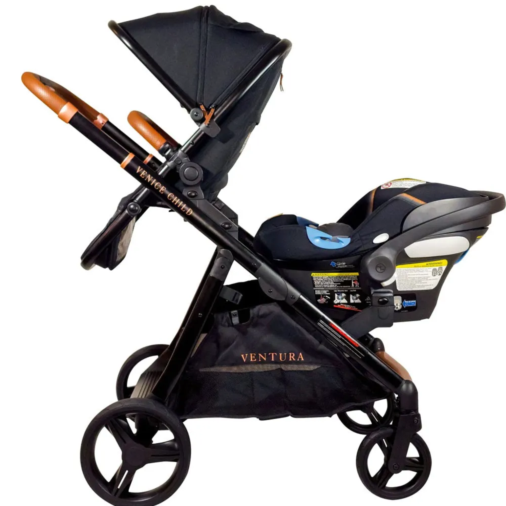 Maverick & Ventura Stroller Infant Car Seat Adapters for Nuna, Maxi-Cosi Mico, Cybex & Clek
