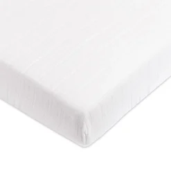 Mini Crib Sheet In GOTS Certified Organic Muslin Cotton