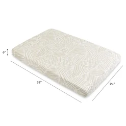Mini Crib Sheet In GOTS Certified Organic Muslin Cotton
