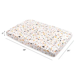 Mini Crib Sheet In GOTS Certified Organic Muslin Cotton