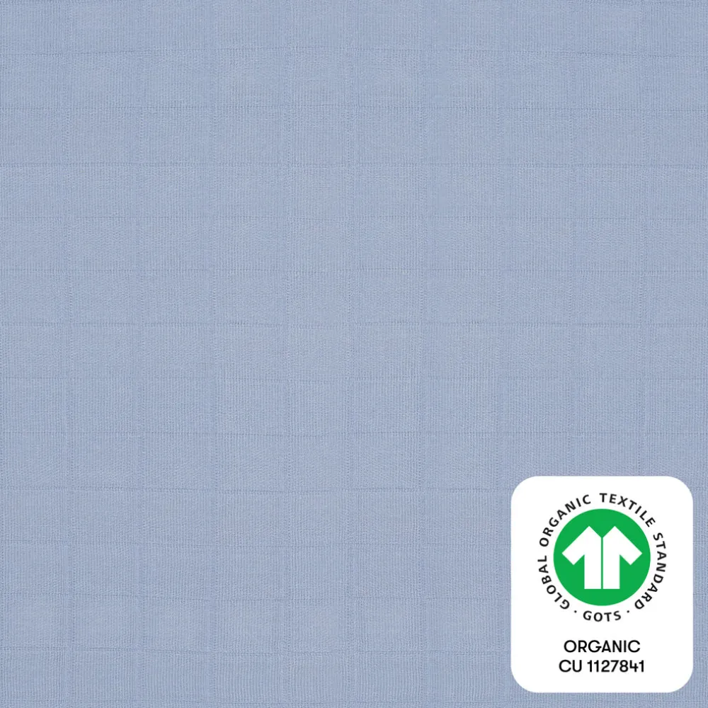 Mini Crib Sheet In GOTS Certified Organic Muslin Cotton