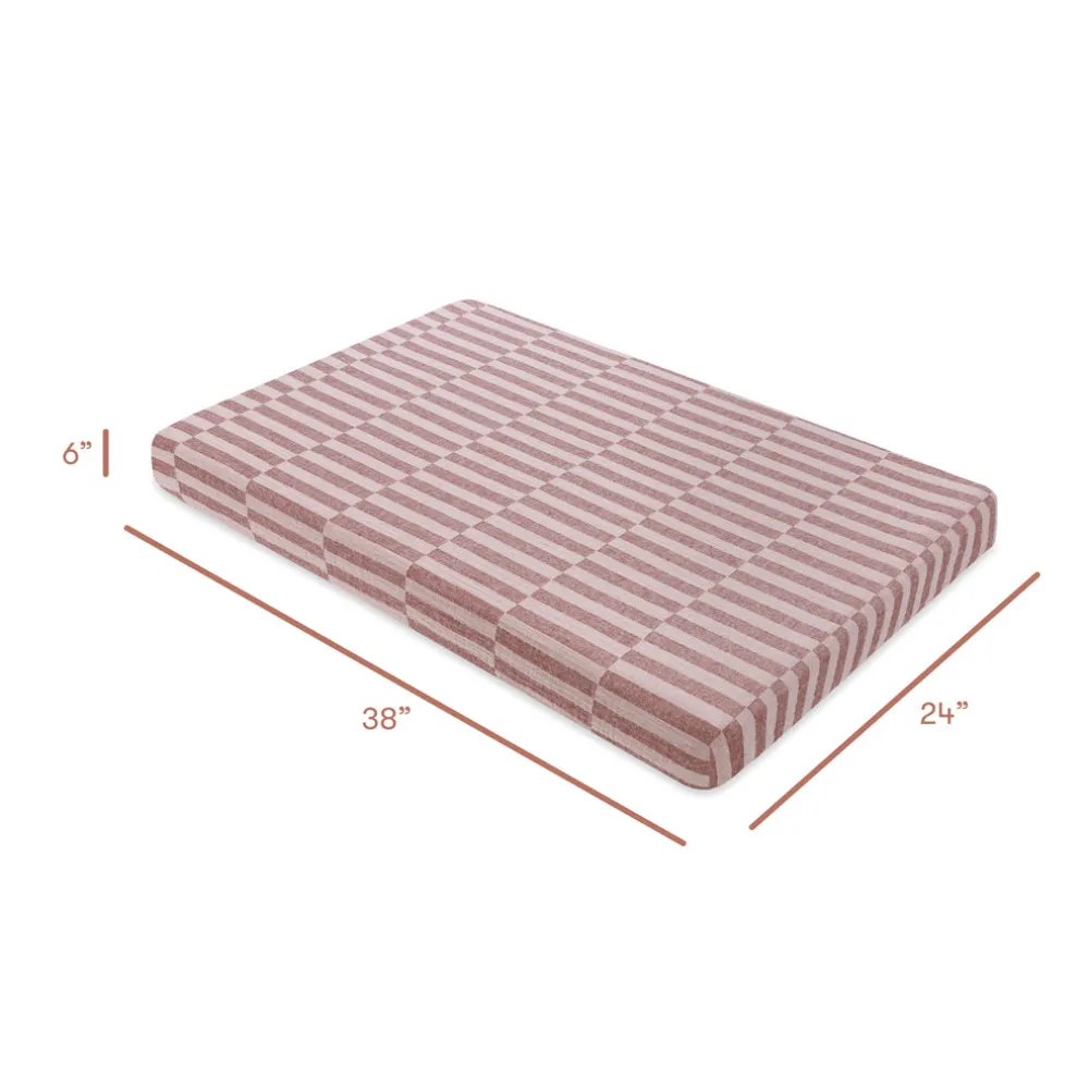 Mini Crib Sheet In GOTS Certified Organic Muslin Cotton