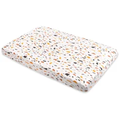 Mini Crib Sheet In GOTS Certified Organic Muslin Cotton