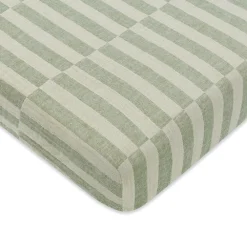 Mini Crib Sheet In GOTS Certified Organic Muslin Cotton