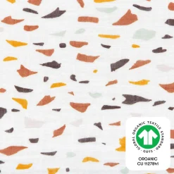 Mini Crib Sheet In GOTS Certified Organic Muslin Cotton