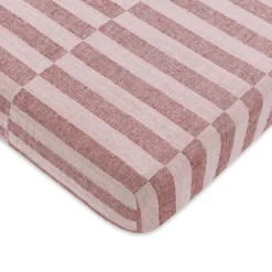 Mini Crib Sheet In GOTS Certified Organic Muslin Cotton
