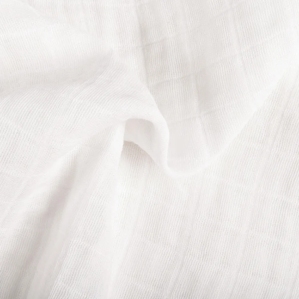 Mini Crib Sheet In GOTS Certified Organic Muslin Cotton