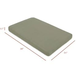 Mini Crib Sheet In GOTS Certified Organic Muslin Cotton