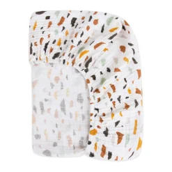 Mini Crib Sheet In GOTS Certified Organic Muslin Cotton