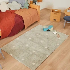 Mini Dot Washable Rug