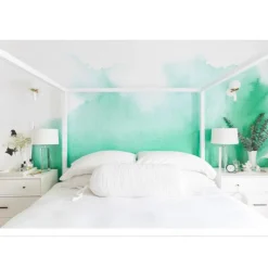 Minimalistic Watercolor Mural