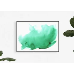 Minimalistic Watercolor Mural