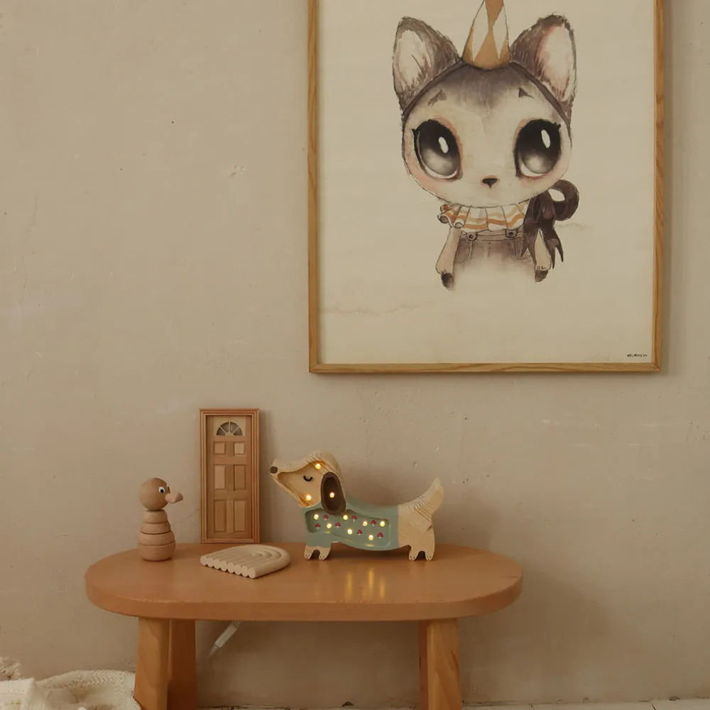 Mini Puppy Lamp
