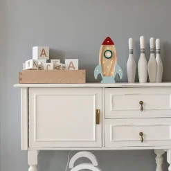 Mini Rocket Ship Lamp